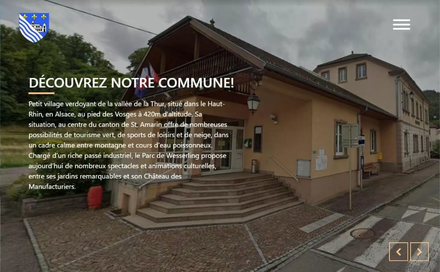 Le site de la mairie, entre de bonnes mains.