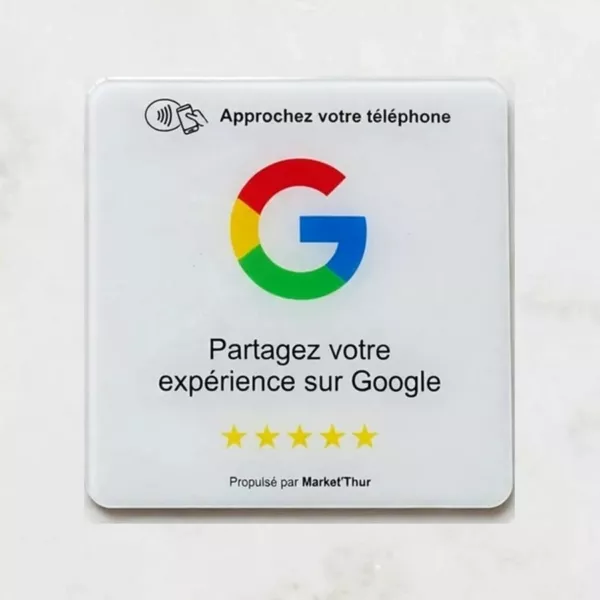 Carte NFC Avis Google
